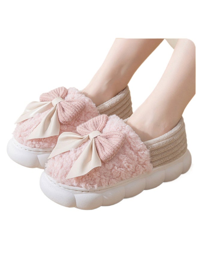 Lightweight Silent Home Slippers - Soft Warm Winter Footwear for Family